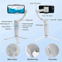 Mobile Gimbal Best Anti-Shake Phone Stabilizer for Reels, Vlogs & YouTube 3 Axis Gimbal for Mobile